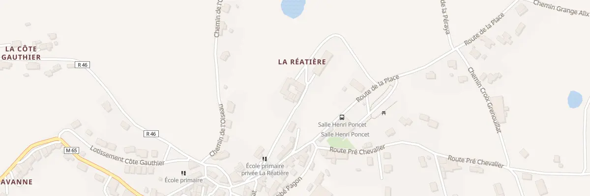 Plan du 141 Rte de la Place à Saint-Romain-en-Jarez