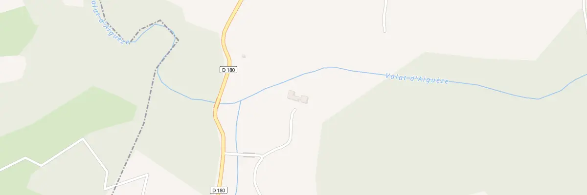 Plan du 69 Che de la Mazade à Aiguèze