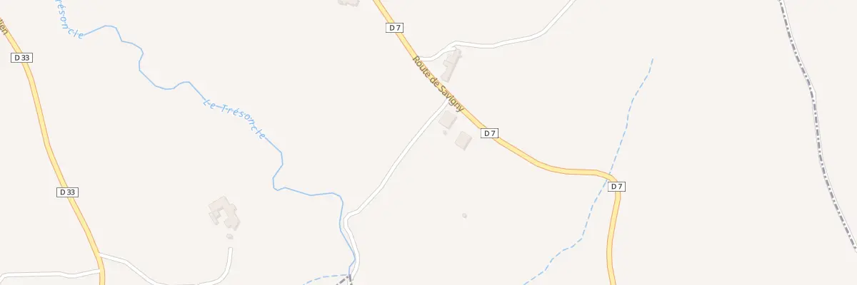 Plan du 2360 Rte de Savigny à Ancy