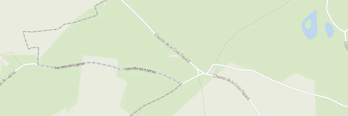 Plan du 5066 Loge des Pras à Thélis-la-Combe
