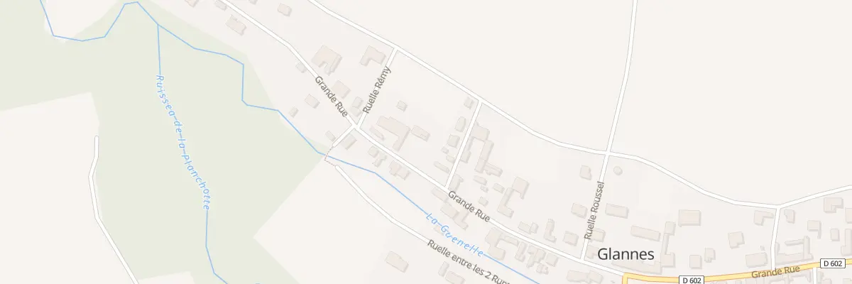 Plan du 54 Gr Grande Rue à Glannes