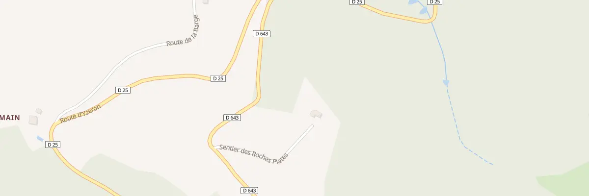 Plan du 5124 Le Bessy à Montromant