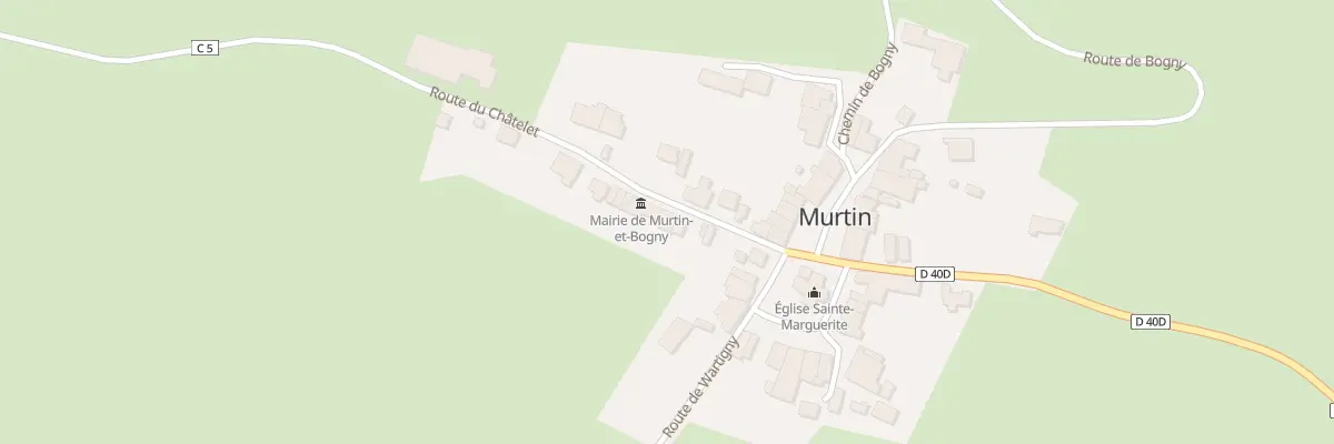 Plan du 3 Rte du Chatelet à Murtin-et-Bogny