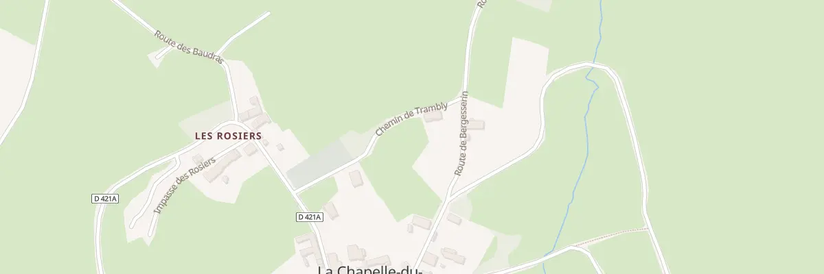 Plan du 5557 Au Bourg à La Chapelle-du-Mont-de-France