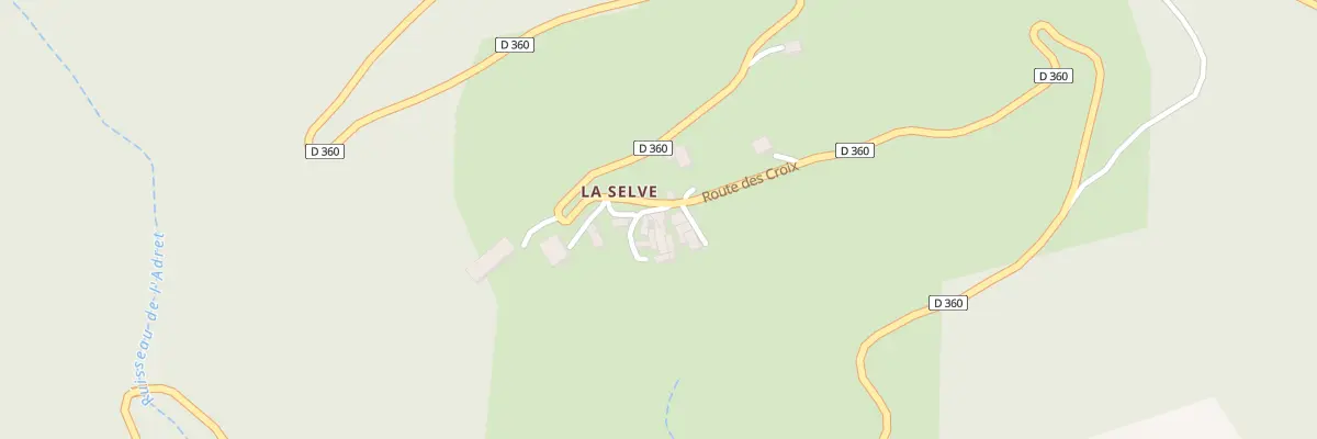 Plan du 5053 La Selve à Creysseilles