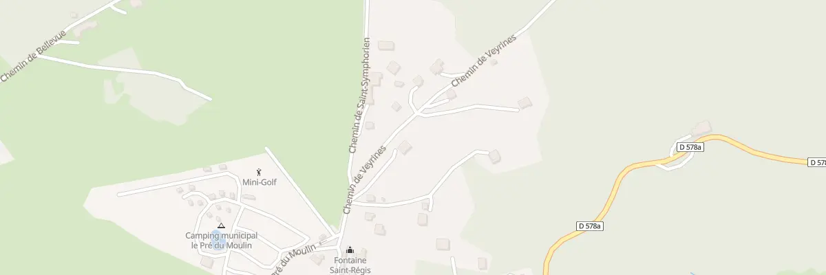 Plan du 5221A Rochelipe Sud à Lalouvesc