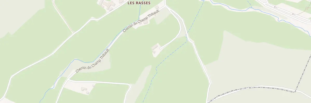 Plan du 5087 Les Rasses à La Chapelle-du-Mont-de-France