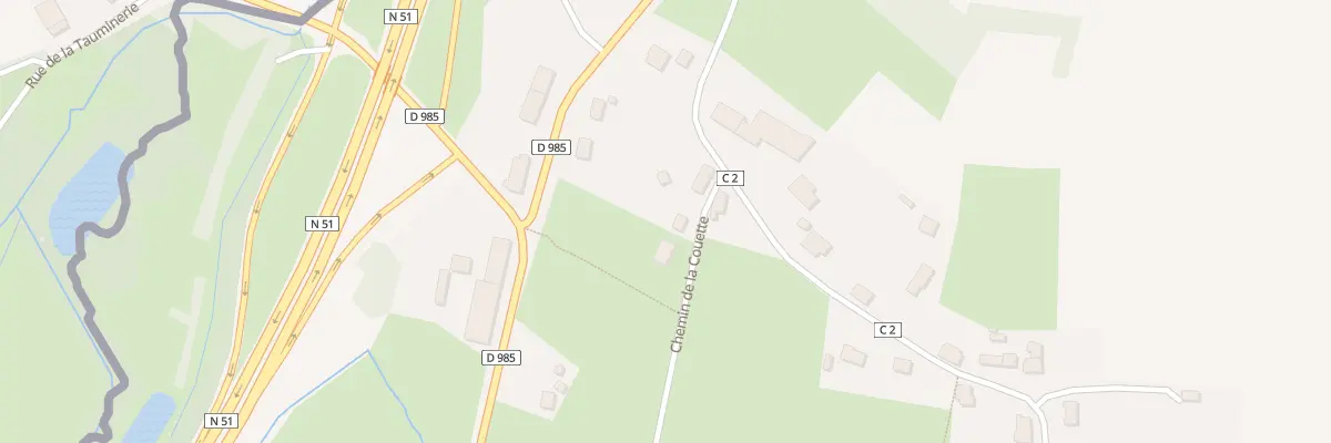Plan du 5304 Rue de la Couette à Gué-d’Hossus