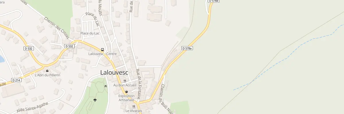 Plan du 19 Rte d’Annonay à Lalouvesc