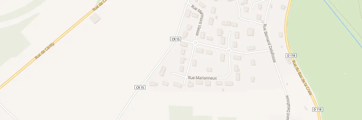 Plan du 6 Rue du Marianneux à Sainte-Colombe-sur-Seine