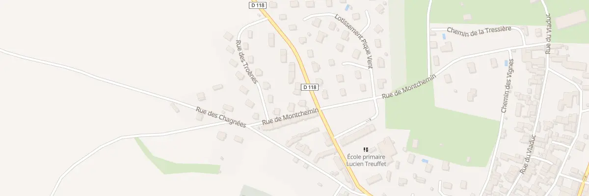 Plan du 19 Rue de la Croix de la Borde à Sainte-Colombe-sur-Seine