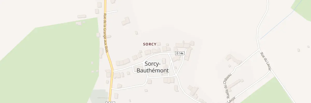 Plan du 5034 Le Village de Sorcy à Sorcy-Bauthémont