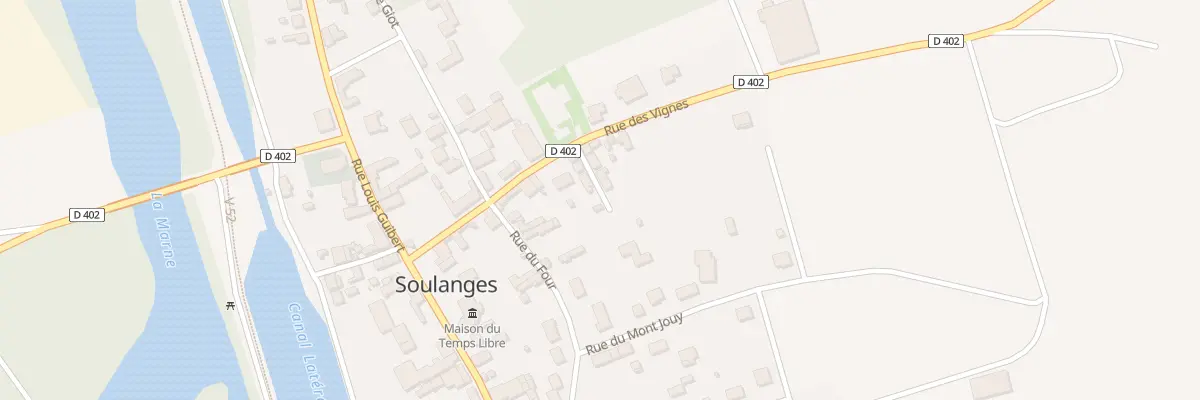 Plan du 1 Rue des Cites à Soulanges