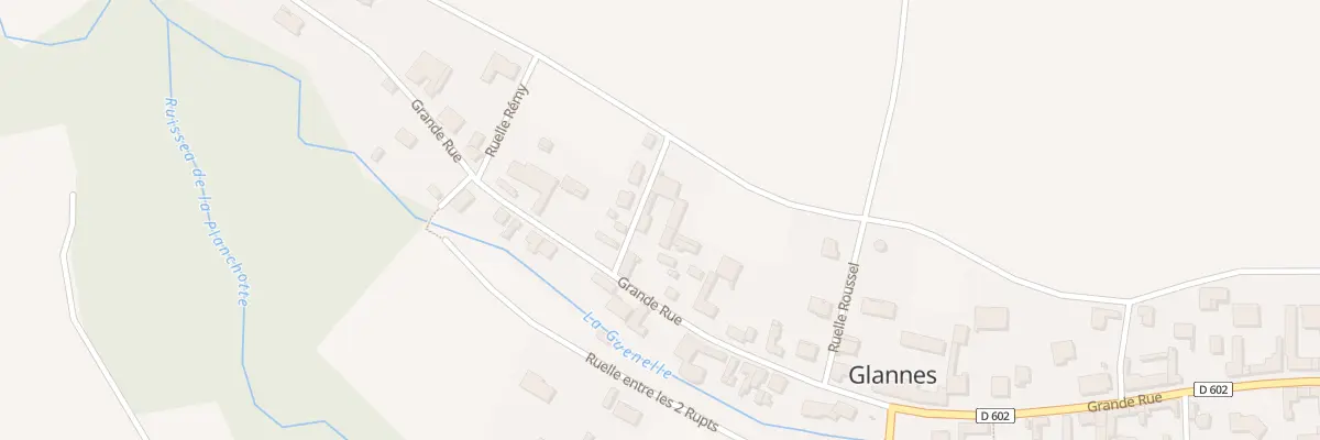 Plan du 50 Gr Grande Rue à Glannes