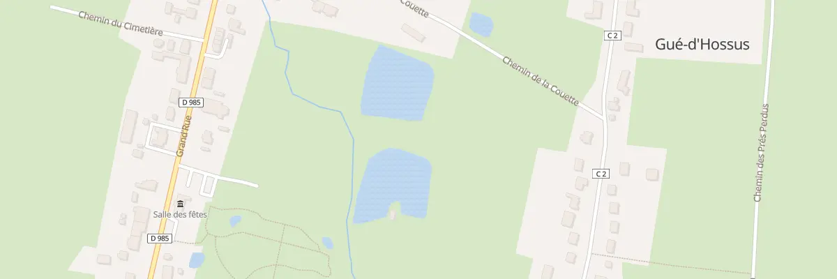 Plan du 5205 Le Centre à Gué-d’Hossus