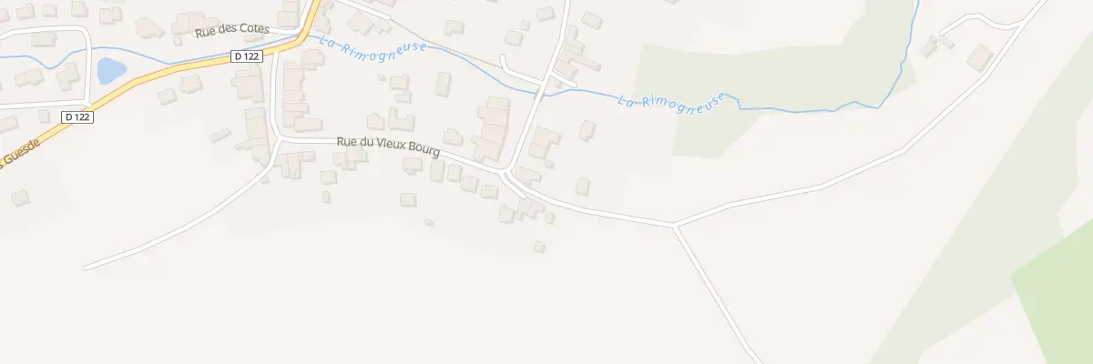 Plan du 265 Rue des Paquis à Rimogne