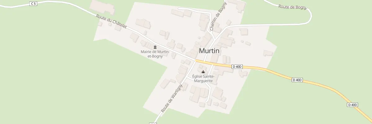 Plan du 1 Rte du Chatelet à Murtin-et-Bogny