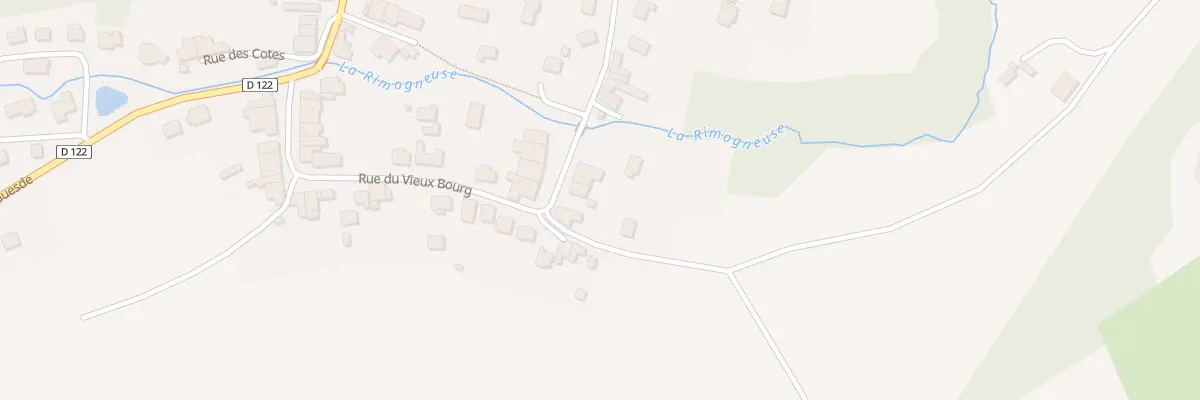 Plan du 245 Rue des Paquis à Rimogne