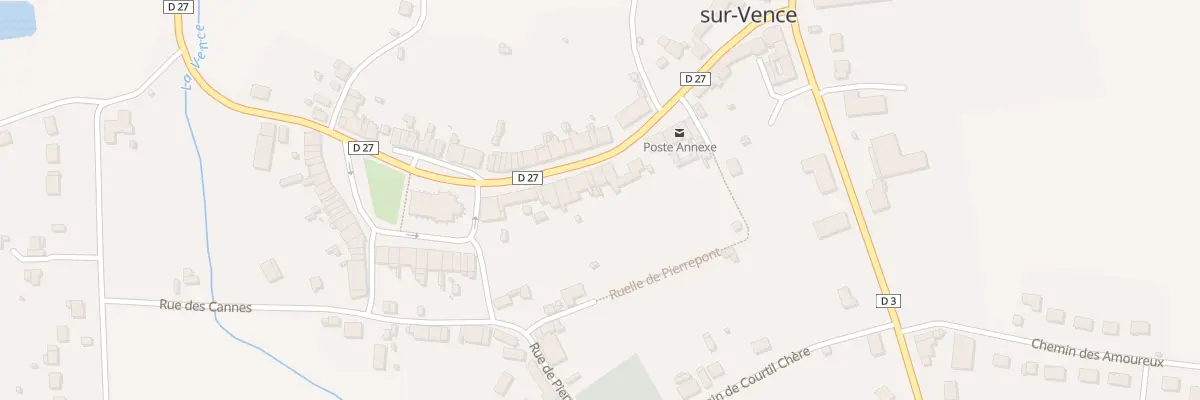 Plan du 23 Rue Cécilia Gazanière à Launois-sur-Vence