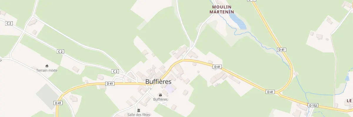 Plan du 350 Rue du Bourg à Buffières
