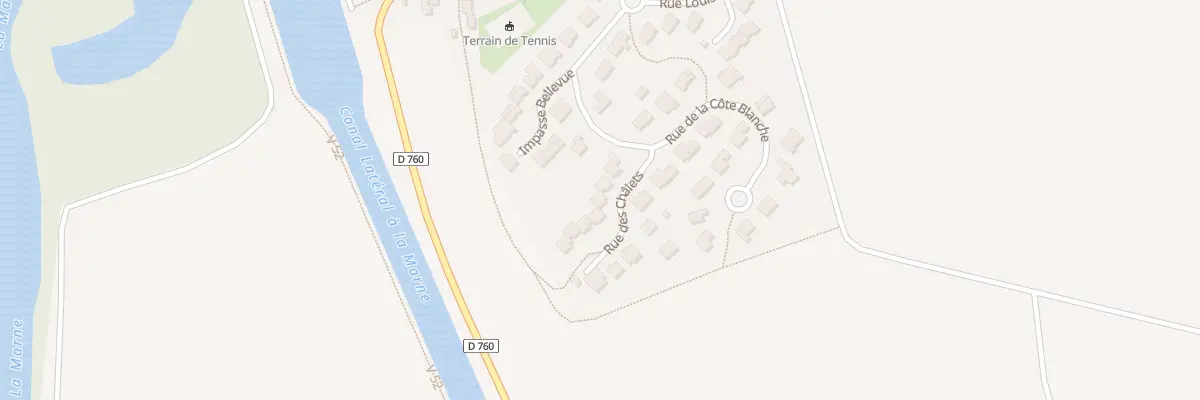 Plan du 5 Rue des Chalets à Soulanges
