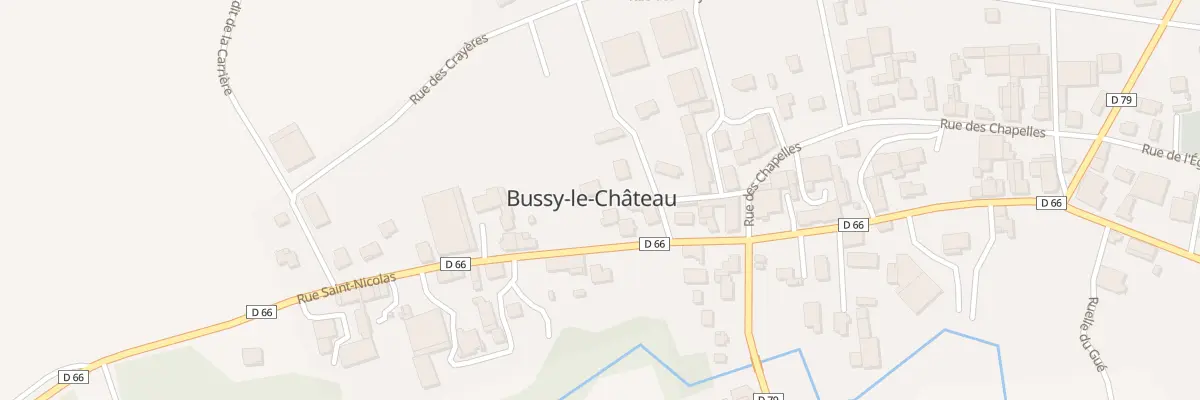 Plan du 8 Rue Saint-Nicolas à Bussy-le-Château