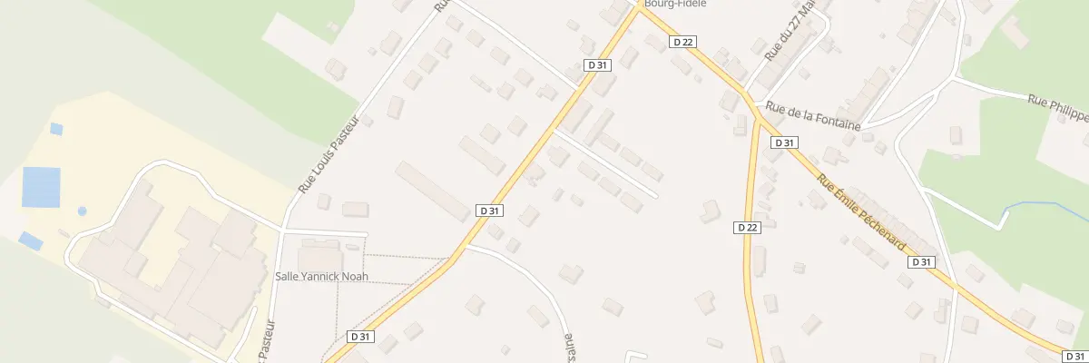 Plan du 21 Rue Charles de Gaulle à Bourg-Fidèle