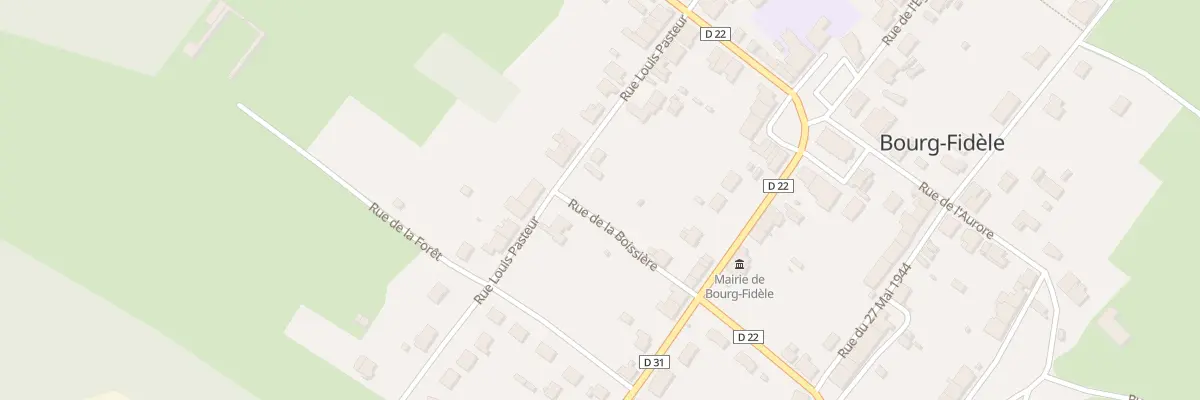 Plan du 19 Rue Louis Pasteur à Bourg-Fidèle