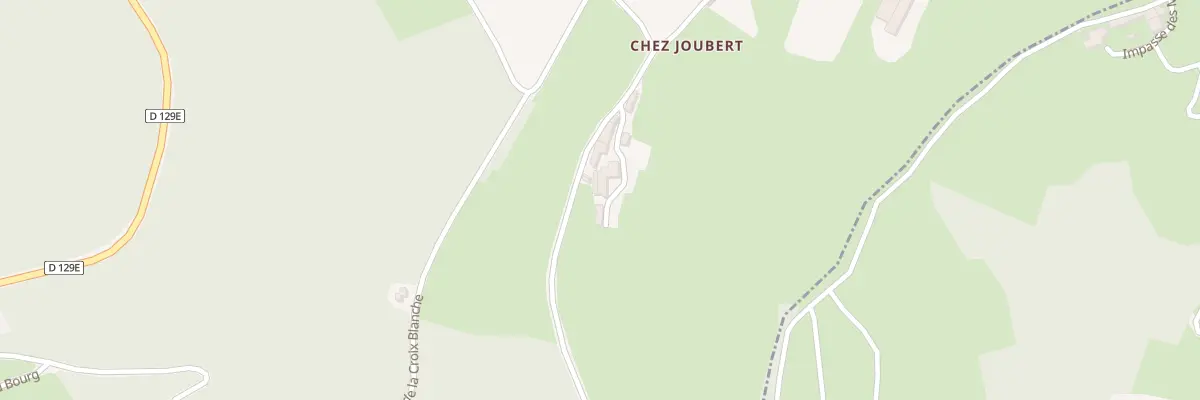 Plan du 5007 Chez Joubert à Vernay