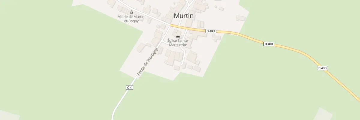 Plan du 42 Che du Tour de la Place à Murtin-et-Bogny