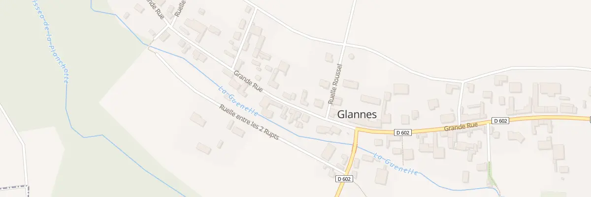 Plan du 40 Gr Grande Rue à Glannes