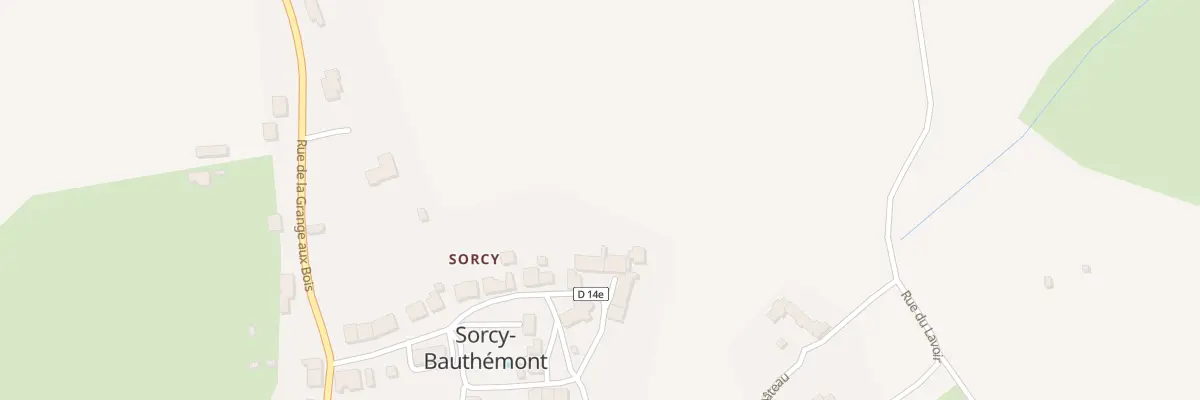 Plan du 5031 Le Village de Sorcy à Sorcy-Bauthémont
