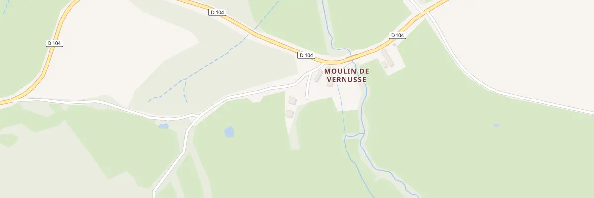 Plan du 5 Moulin de Vernusse à Saint-Pierre-en-Vaux