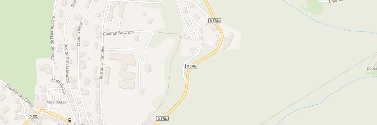 Plan du 23 Rte d’Annonay à Lalouvesc