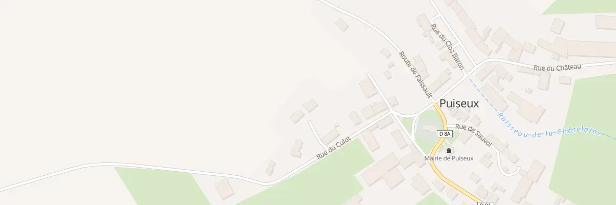 Plan du 3 La Cour Saint-Honore à Puiseux