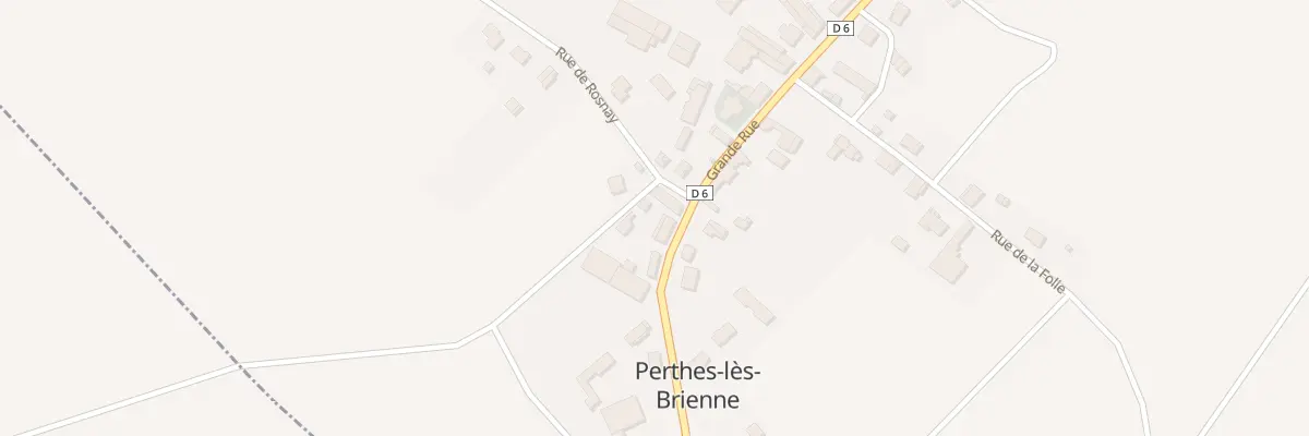 Plan du 1 Cr de Rosnay à Perthes-lès-Brienne