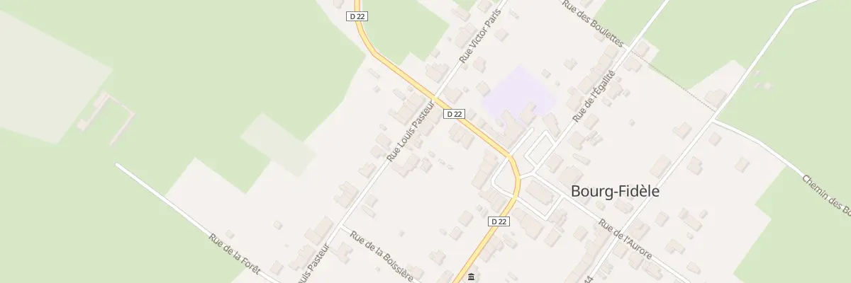 Plan du 5 Rue Louis Pasteur à Bourg-Fidèle