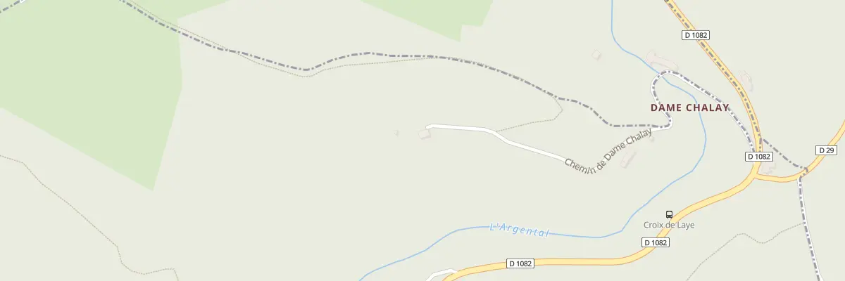 Plan du 3 Che de Dame Chalay à Bourg-Argental