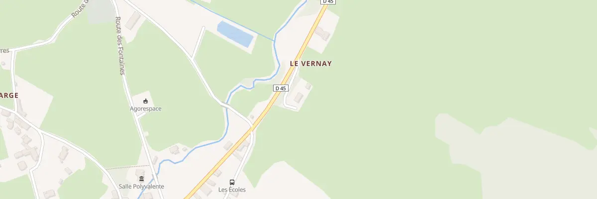 Plan du 328 Rte de Saint Léger à Saint-Pierre-le-Vieux