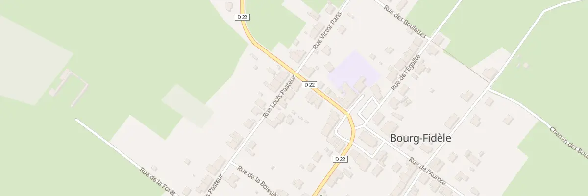 Plan du 3 Rue Louis Pasteur à Bourg-Fidèle