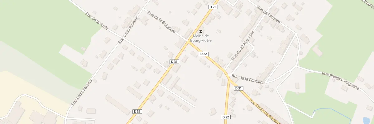 Plan du 9 Rue Charles de Gaulle à Bourg-Fidèle
