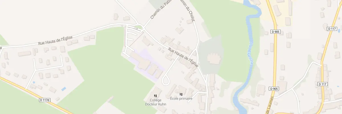 Plan du 17 Rue Haute de l’Église à Vitteaux