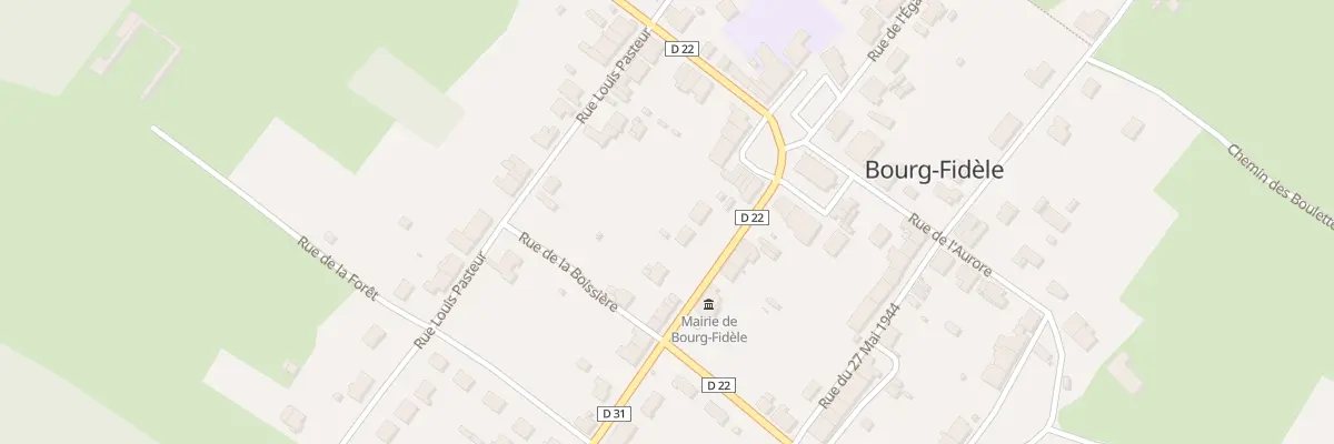 Plan du 4 Rue Charles de Gaulle à Bourg-Fidèle