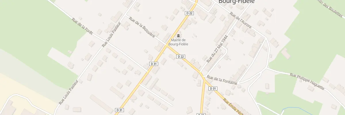 Plan du 2 Rue de l’Epine à Bourg-Fidèle