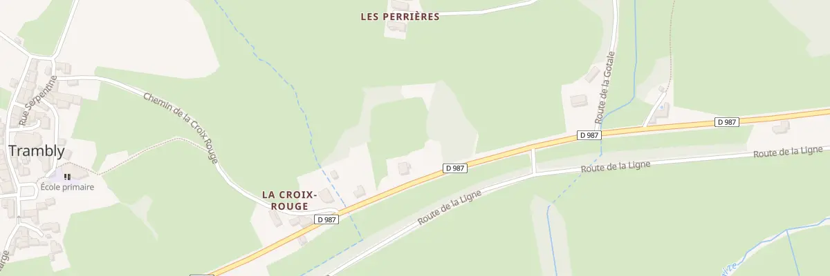 Plan du 5012 La Vigne à Trambly