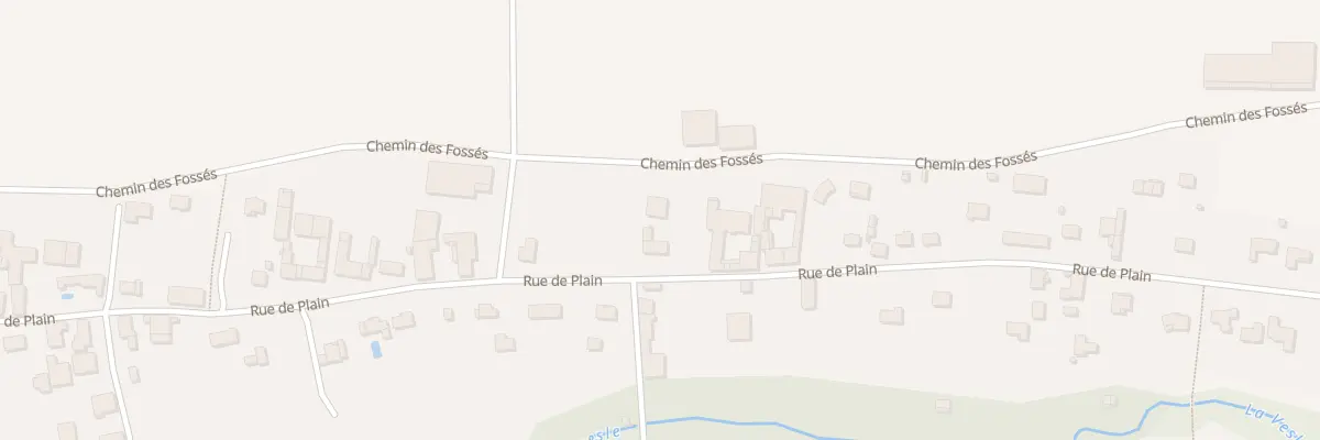 Plan du 249 Rue de Plain à Courtisols
