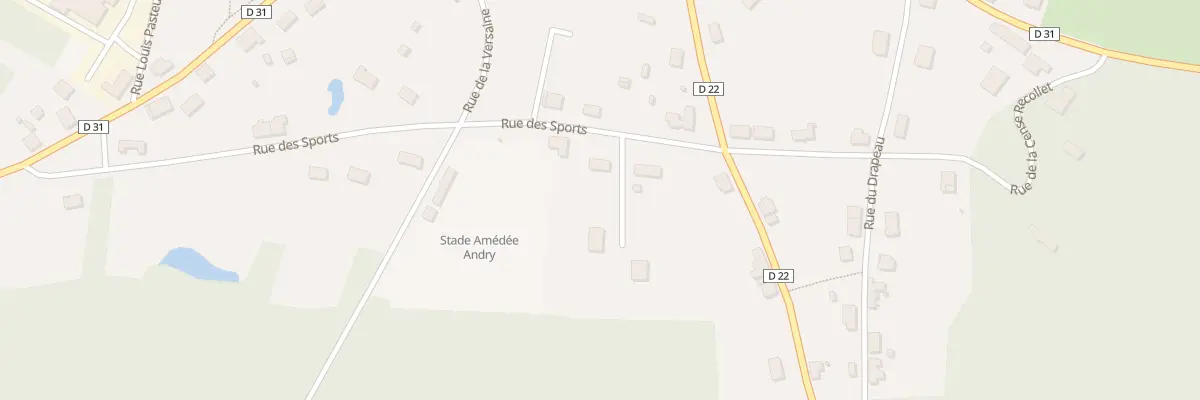 Plan du 5 Rue des Sports à Bourg-Fidèle