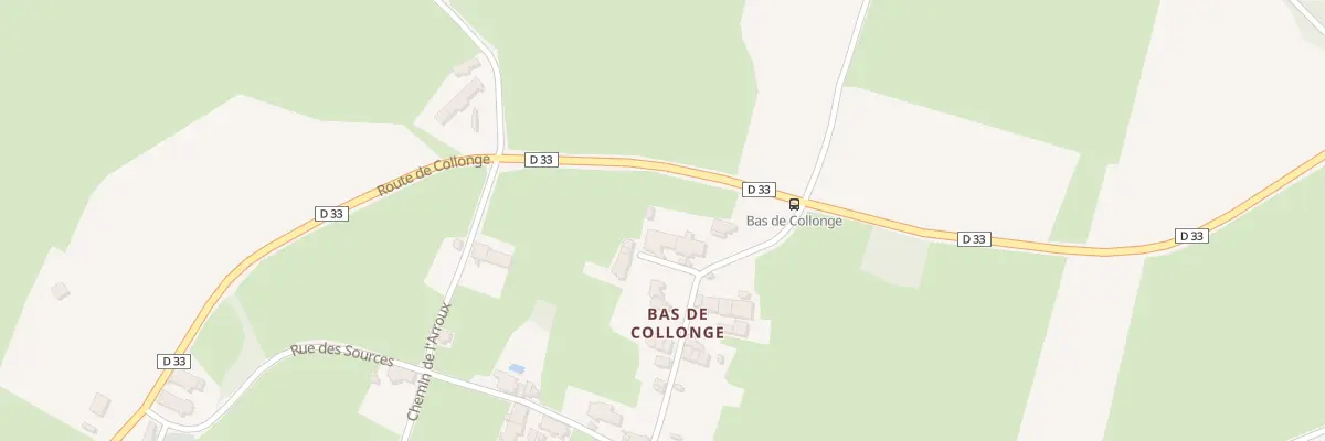 Plan du 2 Imp du Lavoir à Collonge-en-Charollais