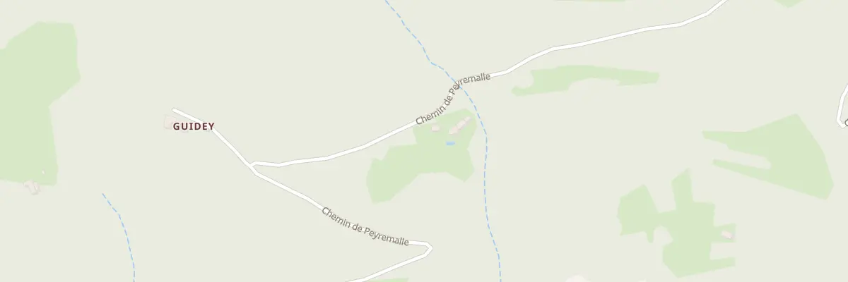 Plan du 5277 Trouchas à Vanosc