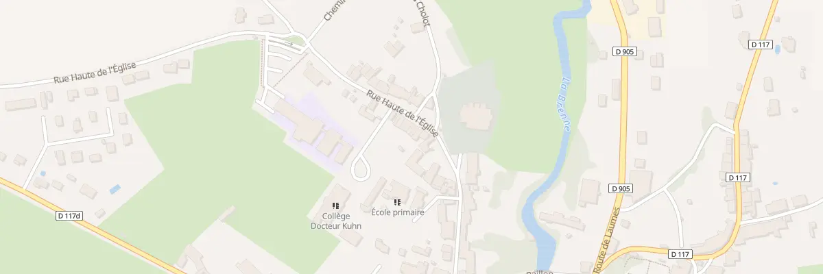 Plan du 7 Rue Haute de l’Église à Vitteaux